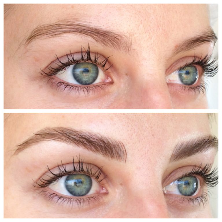 Eyebrows by Ainslie Perth Brow Tattooing Before and After