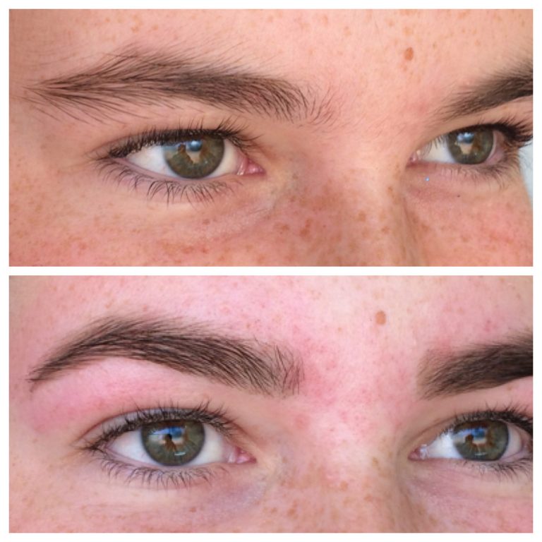 Eyebrows by Ainslie Perth Eyebrow Makeover Before and After