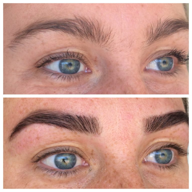 Eyebrows by Ainslie Perth Brow Makeover Before and After