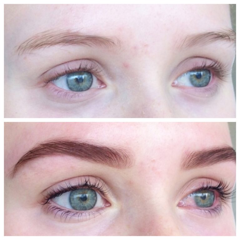 Eyebrows by Ainslie Perth Eyebrow Makeover Before and After